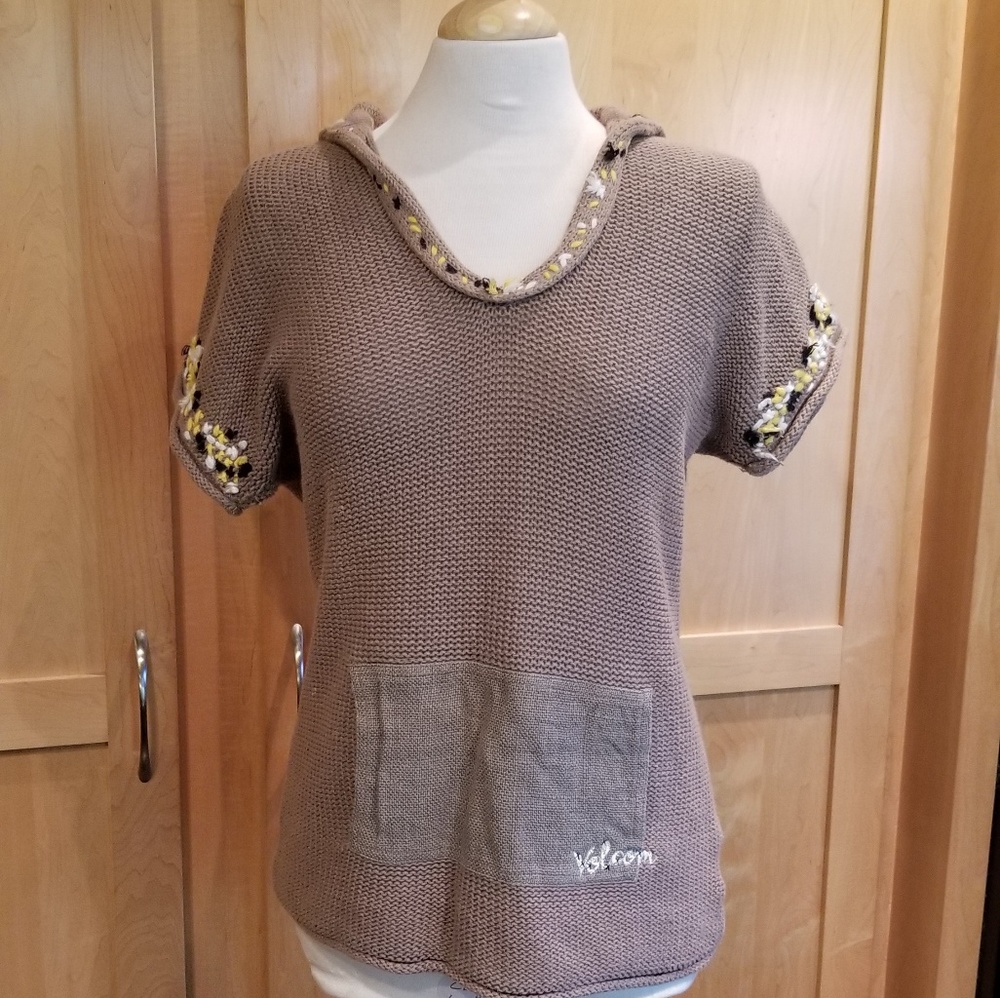 Volcom short sleeve Knit Hoodie